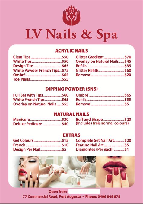 LV nails & Spa.